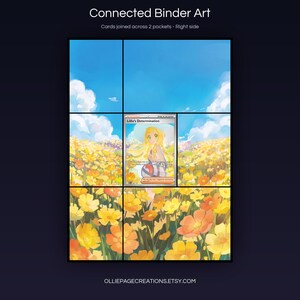 Product feature overview for Lillie's Determination extended binder art — 300 DPI print-ready files