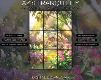 AZ's Tranquility 120/086 Extended Art Print | Chaos Rising Binder Display (Digital Download)