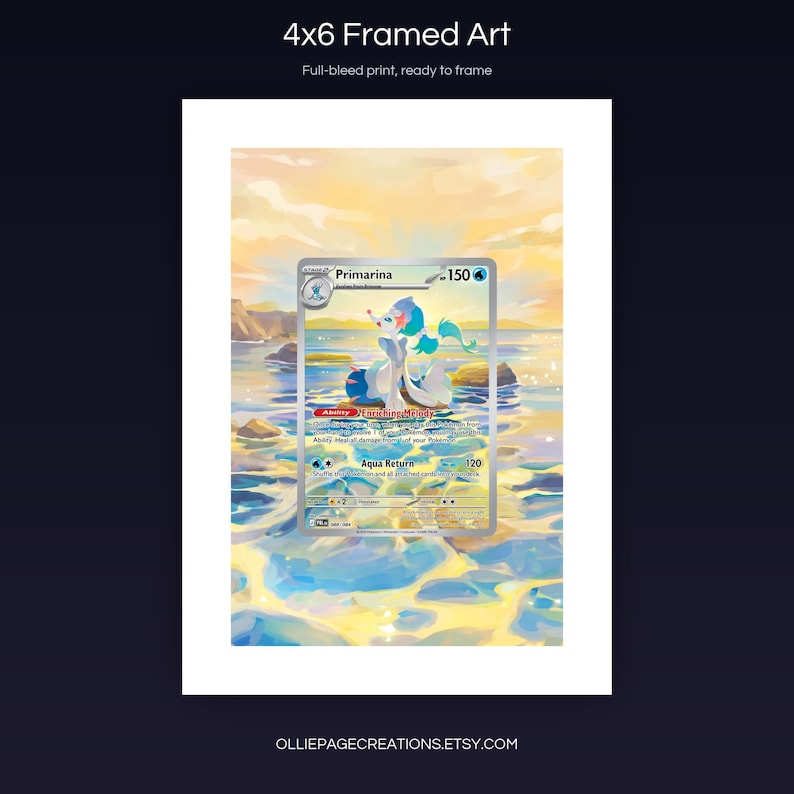 Primarina 088/084 extended art 3x3 grid layout