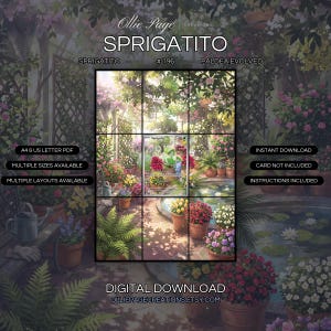 Sprigatito 196/193 Extended Art Print | Paldea Evolved Binder Display (Digital Download)