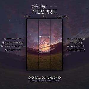 Mesprit 204/191 Extended Art Print | Surging Sparks Binder Display (Digital Download)