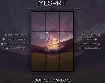 Mesprit 204/191 Extended Art Print | Surging Sparks Binder Display (Digital Download)