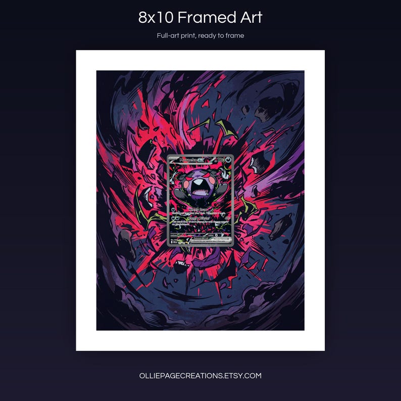 Collector bundle feature overview for Morpeko EX extended binder art — binder page grids plus 8x10