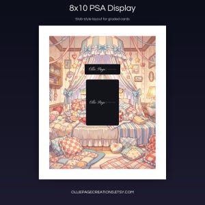 Cinccino EX 119/086 8x10 PSA slab-style display layout for graded card presentation, Chaos Rising