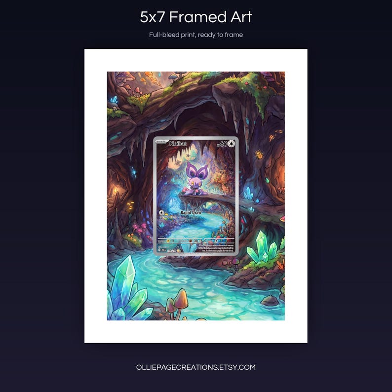 Noibat 169/159 5x7 full-bleed framed art print, ready to frame, Journey Together