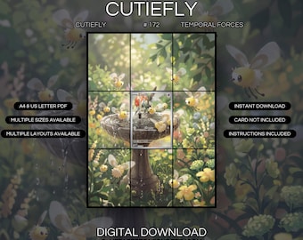 Cutiefly 172/162 Erweiterter Kunstdruck | Temporal Forces Binder Display (Digitaler Download)