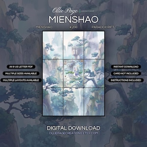 Mienshao 200/182 Extended Art Print | Paradox Rift Binder Display (Digital Download)