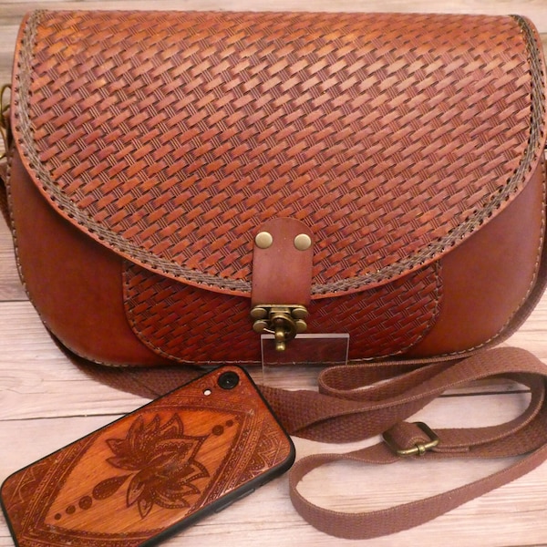 Basket Weave Purse Etsy