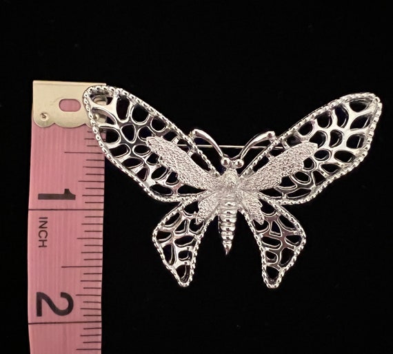 Sarah Coventry Madame Butterfly Brooch View 3