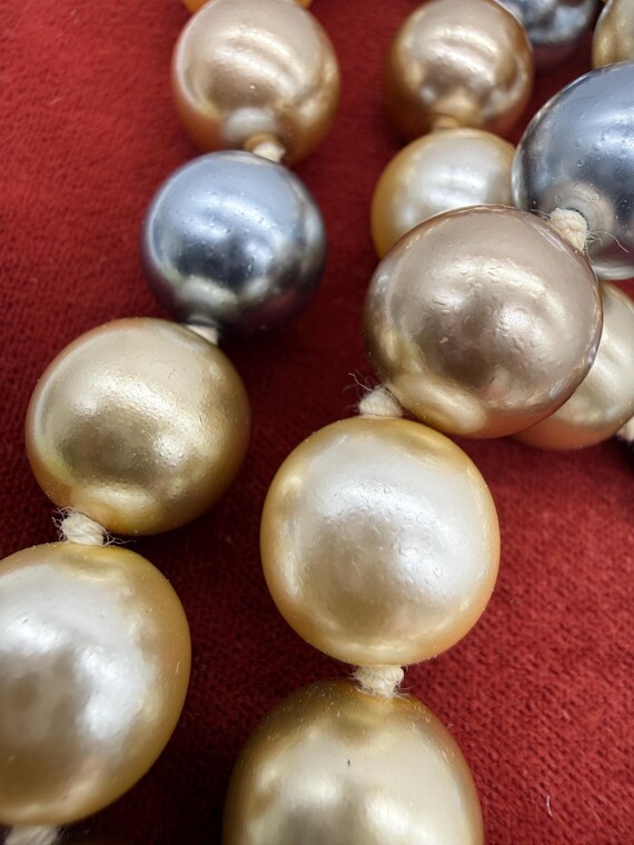 Vintage KJL Kenneth Jay Lane Glass Beaded Necklac… - image 5