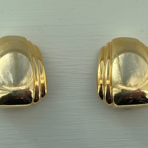 Vintage Paolo Gucci Clip Earrings