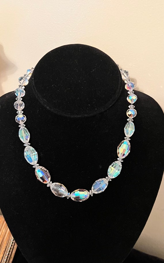 Vintage laguna crystal necklace - Gem