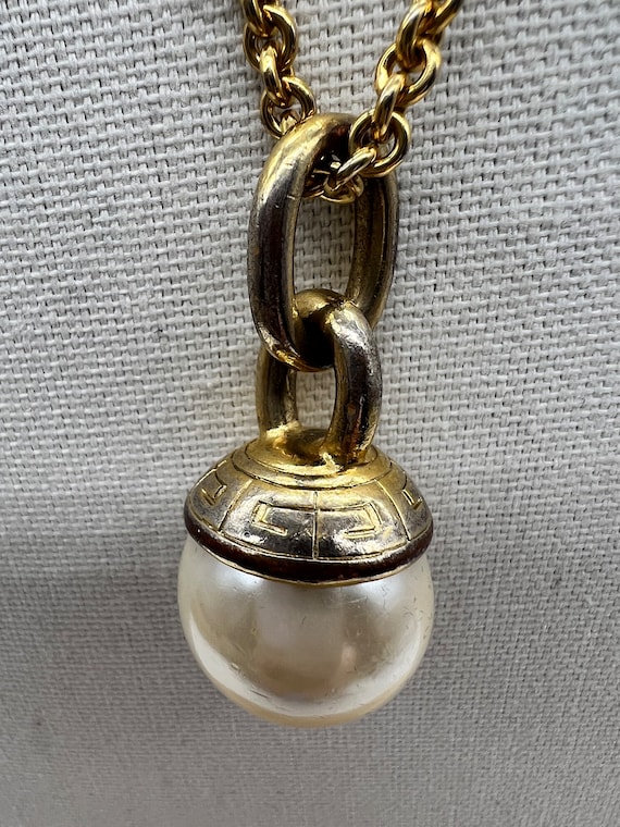 Vintage Authentic Givenchy Pendant Designer Necklace Extra Long - Etsy