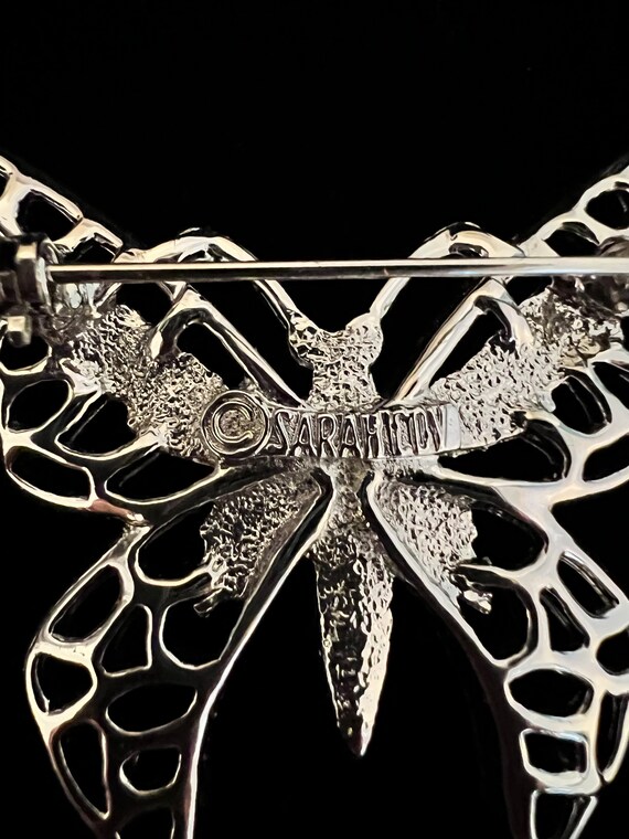 Sarah Coventry Madame Butterfly Brooch View 5