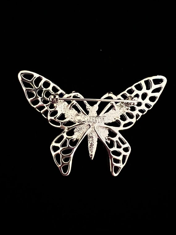 Sarah Coventry Madame Butterfly Brooch View 2