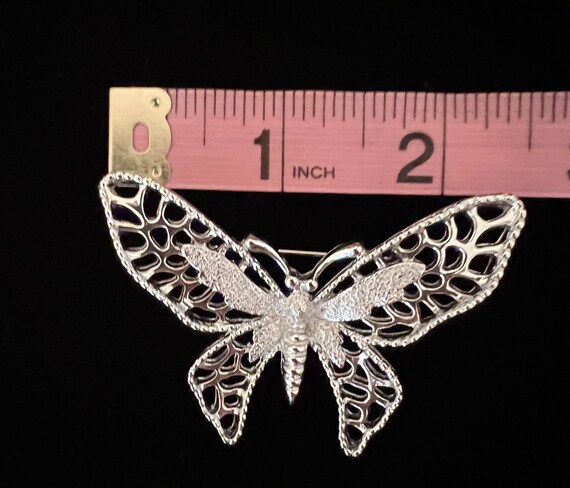 Sarah Coventry Madame Butterfly Brooch View 4