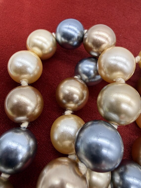 Vintage KJL Kenneth Jay Lane Glass Beaded Necklac… - image 6