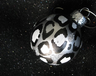 Miniature Snow Leopard Ornament