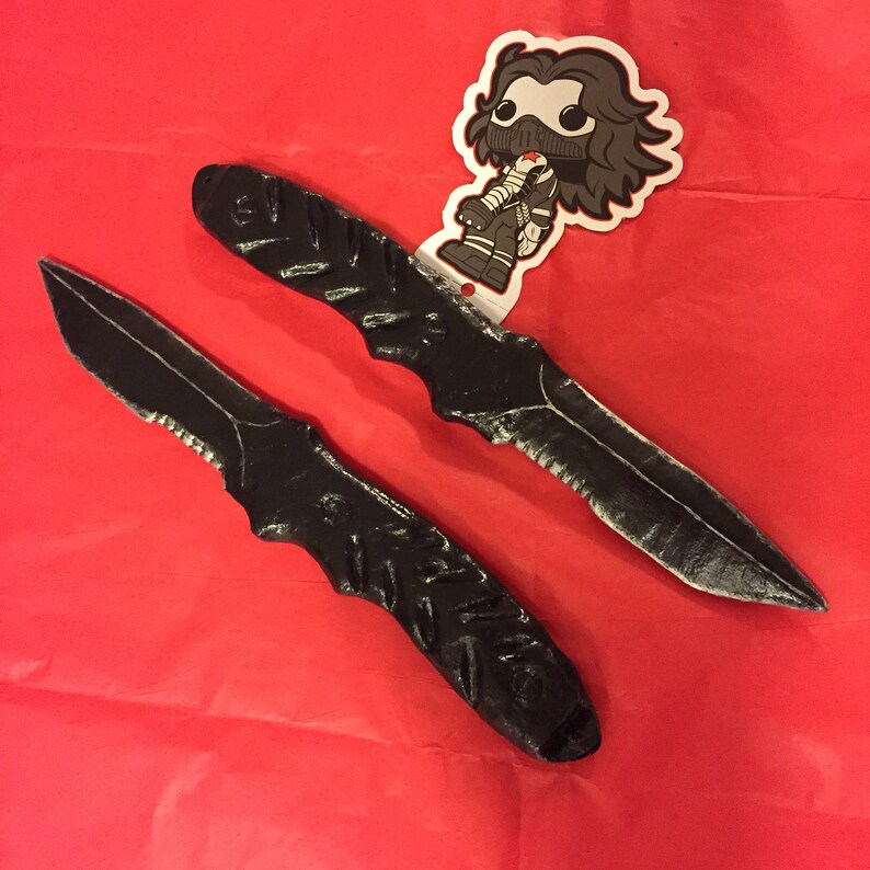 Winter Soldier Knives Set of 2 Made to Order