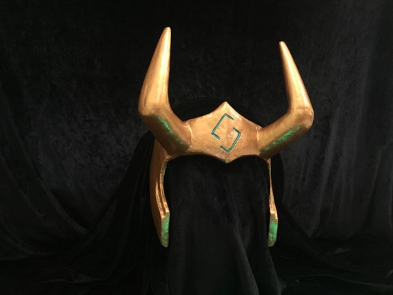 Trickster God Headpiece Made To Order Ships After Etsy