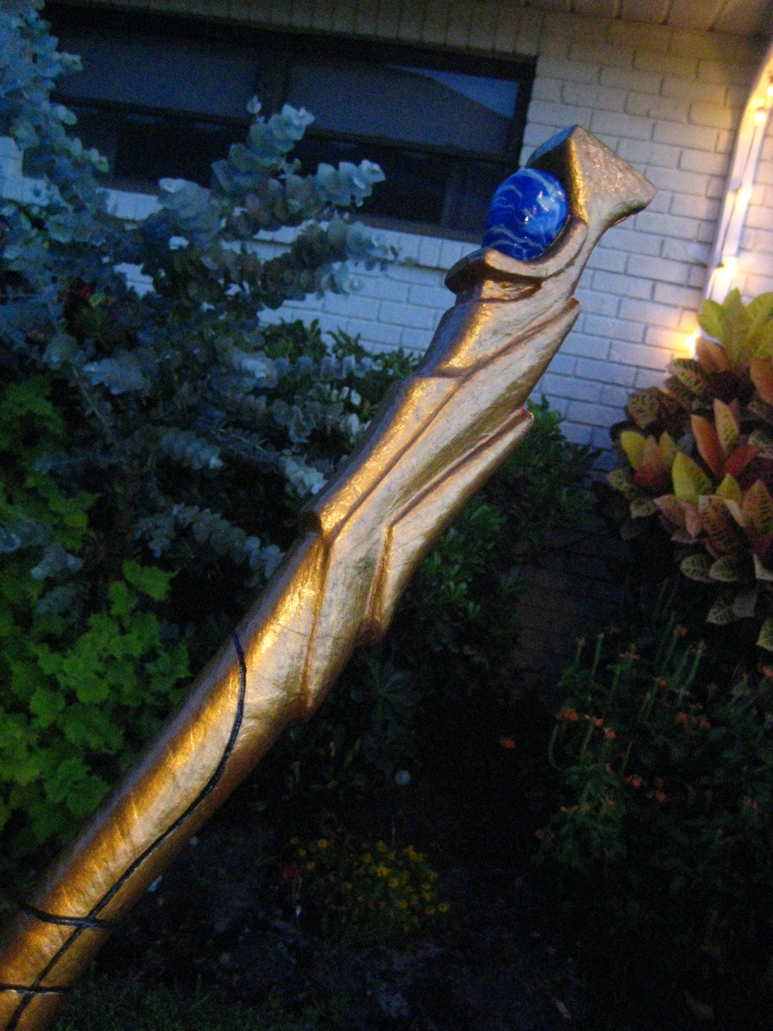 Trickster God Stuttgart Staff Made To Order Ships After Etsy