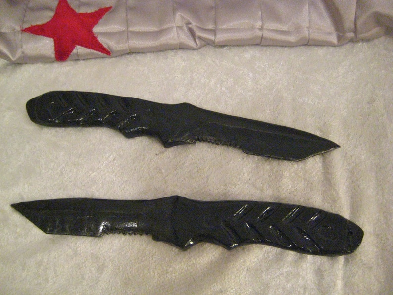 Winter Soldier Knives Set of 2 Made to Order