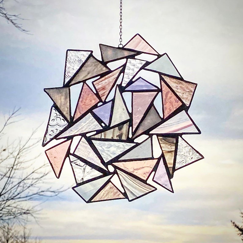 CUSTOM Triangle Suncatcher
