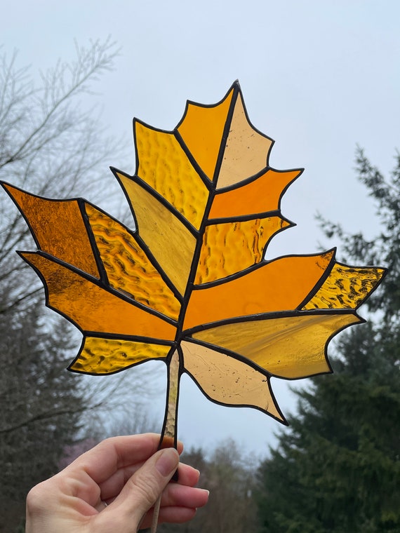 Maple Leaf • (large) Suncatcher