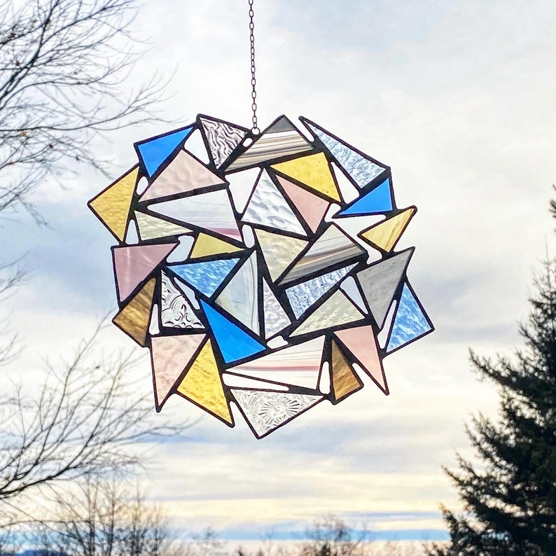 CUSTOM Triangle Suncatcher