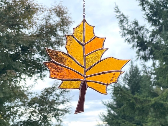 Small Maple Leaf • Suncatcher