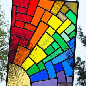 Rainbow Pride Sun panel