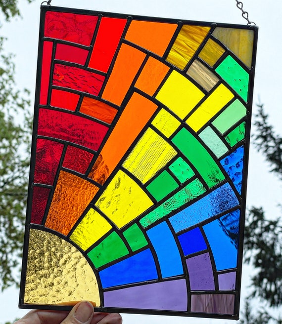 Rainbow Pride Sun panel