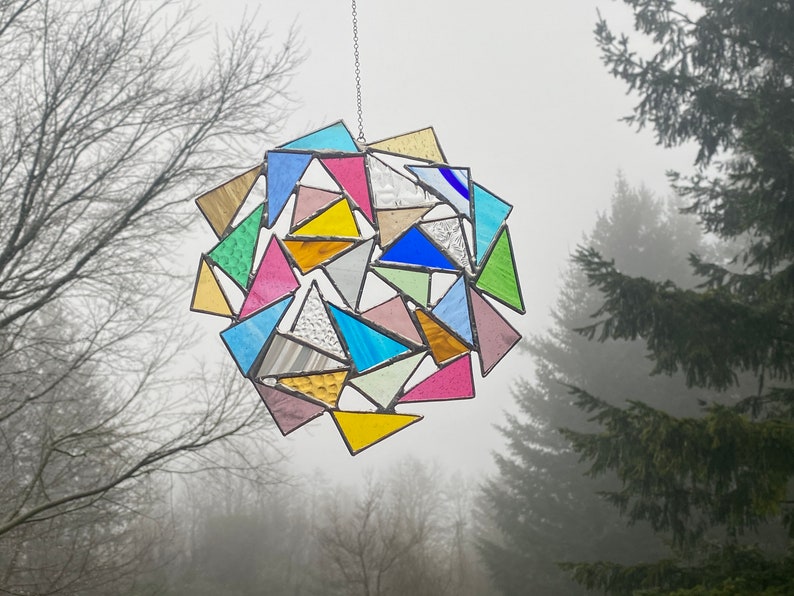 CUSTOM Triangle Suncatcher