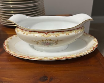 Vintage Noritake Oradell Gravy Boat