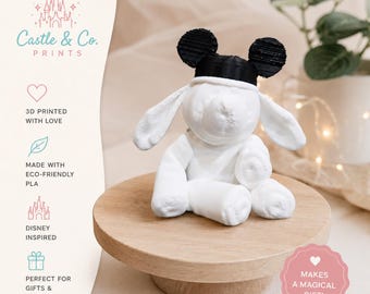 Evie Towel Animal Magnet | Puppy Magnet | Cruise-Inspired Fridge Magnet | Cute Gift For Cruise Lovers | 3D Printed Gift