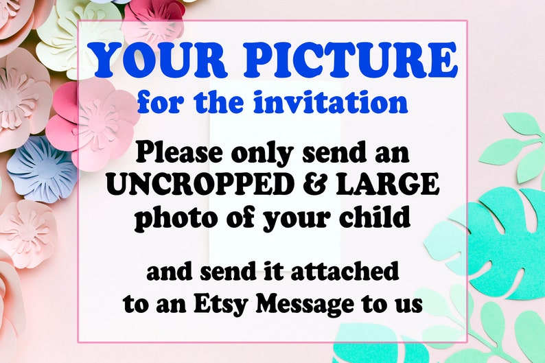 Unicorn Birthday Thank You Note Card With Picture Lavender Purple and Gold Glitter Printable T1 Patel Pink Card with Photo Turquoise