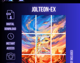Jolteon ex - 153/131 - Extended Binder Art