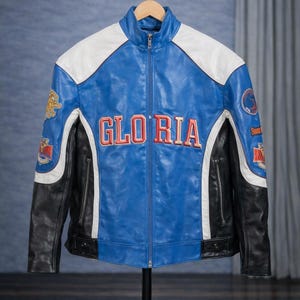 GLORIA PGLANG レザージャケット puレザー Pglang Leather Jacket - Etsy