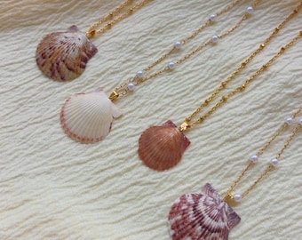 One of a Kind Seashell Necklace | Pre-Made Choose Your Exact Necklace | | Beach Jewelry |