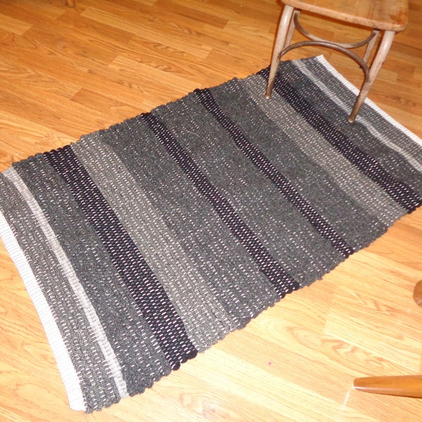 Loom Woven Rag Rugs Etsy