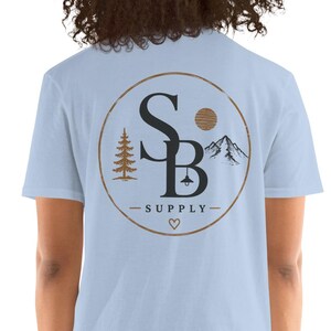 StayBound Supply SB Monogram T-Shirt | Minimalist Outdoor Graphic Tee