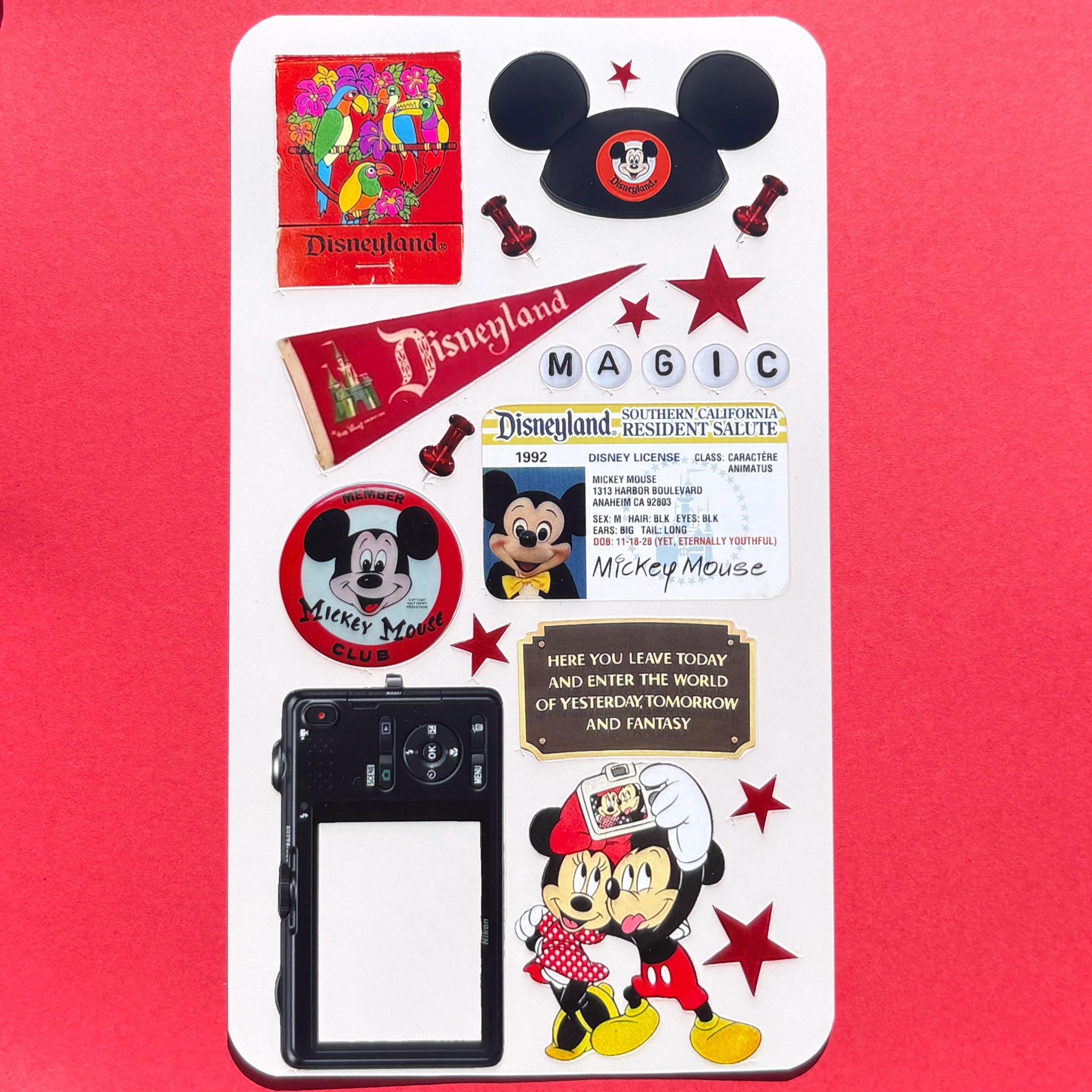 Mickey Junk Journal - Etsy