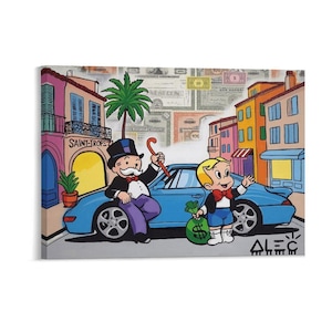 Buckle-Down Hasbro Bi-Fold Wallet – Mr. Monopoly Rich Uncle
