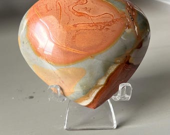 Polychrome Jasper Heart
