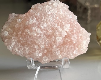 Pink Apophyllite Crust Specimen