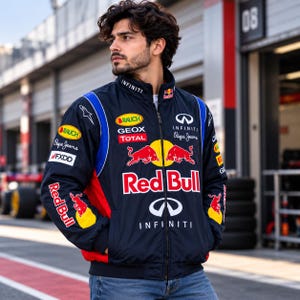 F1 Red Bull Jacket Unisex - Etsy