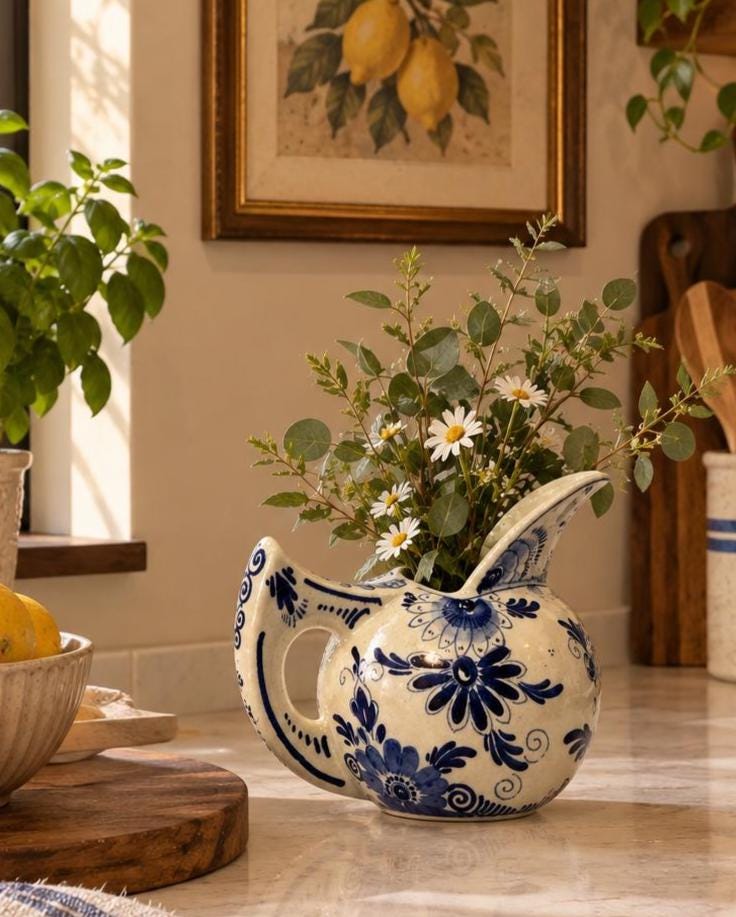 Vintage Delft Blauw - Etsy