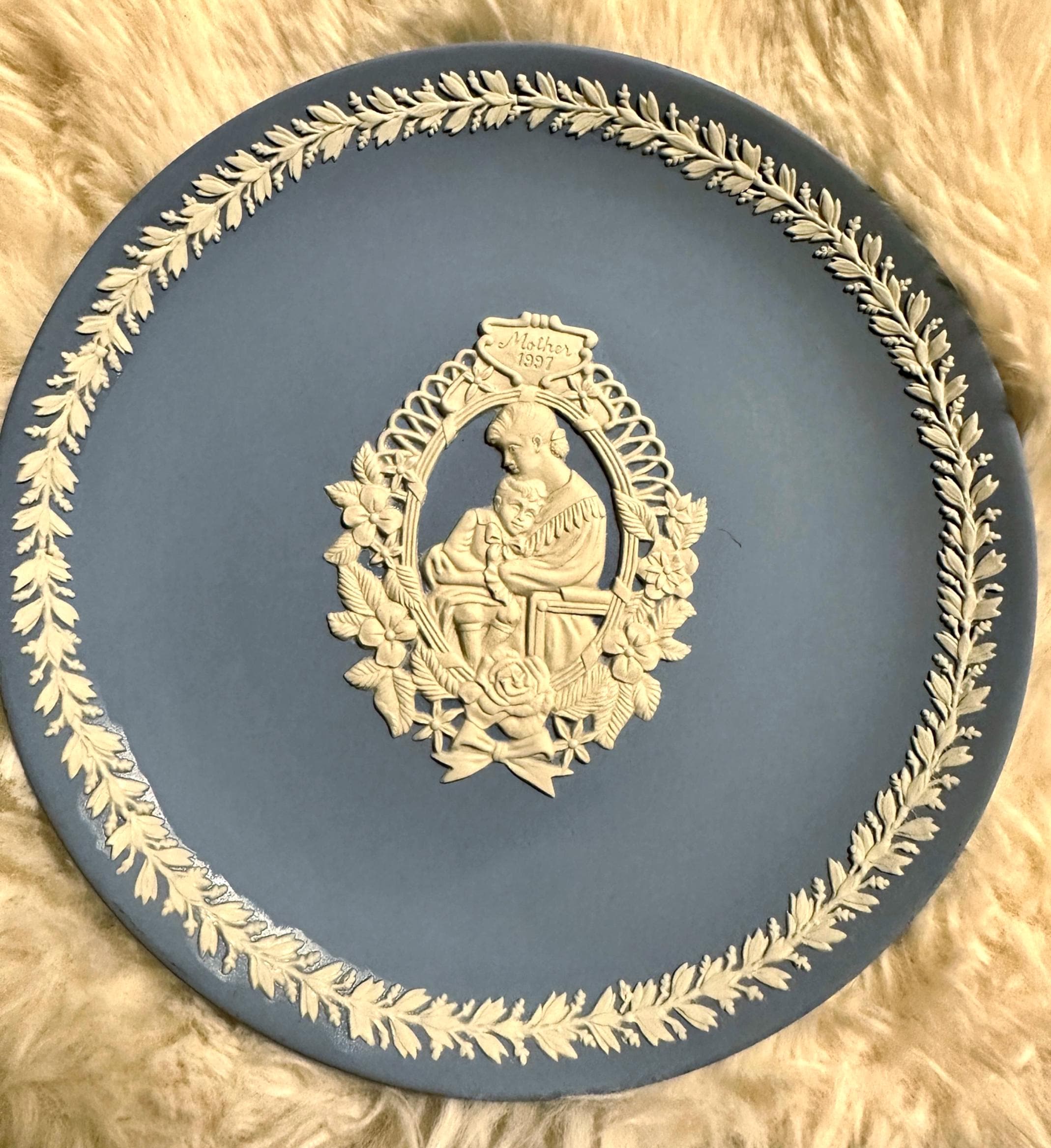 Wedgwood Mother's Plate - Etsy