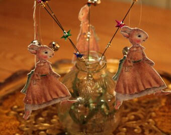 BUNNY MAGIC WAND -The Sparkling Brown Bunny Party favor