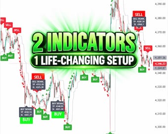 99% ACCURACY Dual Confirmation TradingView Indicators | 2 Pine Scripts Buy Sell Signals, Scalping System (Forex, Gold, Stocks) | Auto TP SL